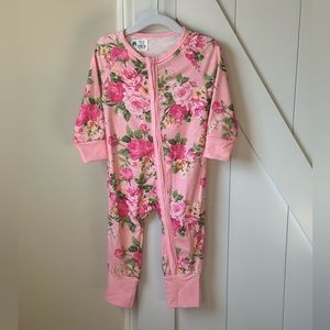 Pretty Pink Romper - Size 12-18 months